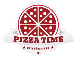 Pizza Time Aachen logo.
